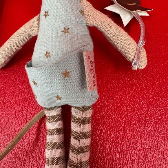 Maileg Mouse Retired Tooth Fairy Mouse With Tooth Pouch 5 1/2 inches - Picture 7 of 7